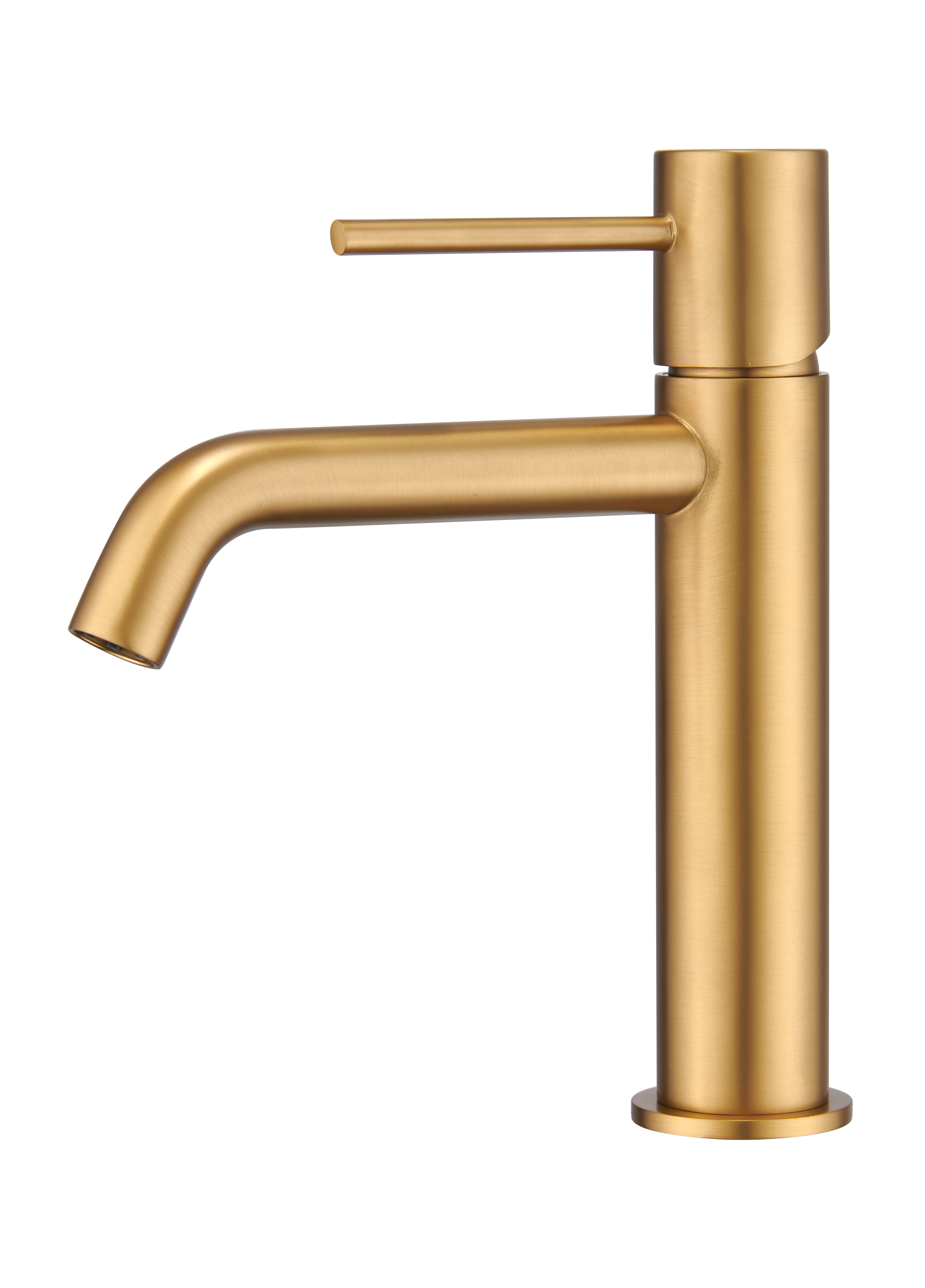 MONOMANDO LAVABO TENERIFE ORO CEPILLADO