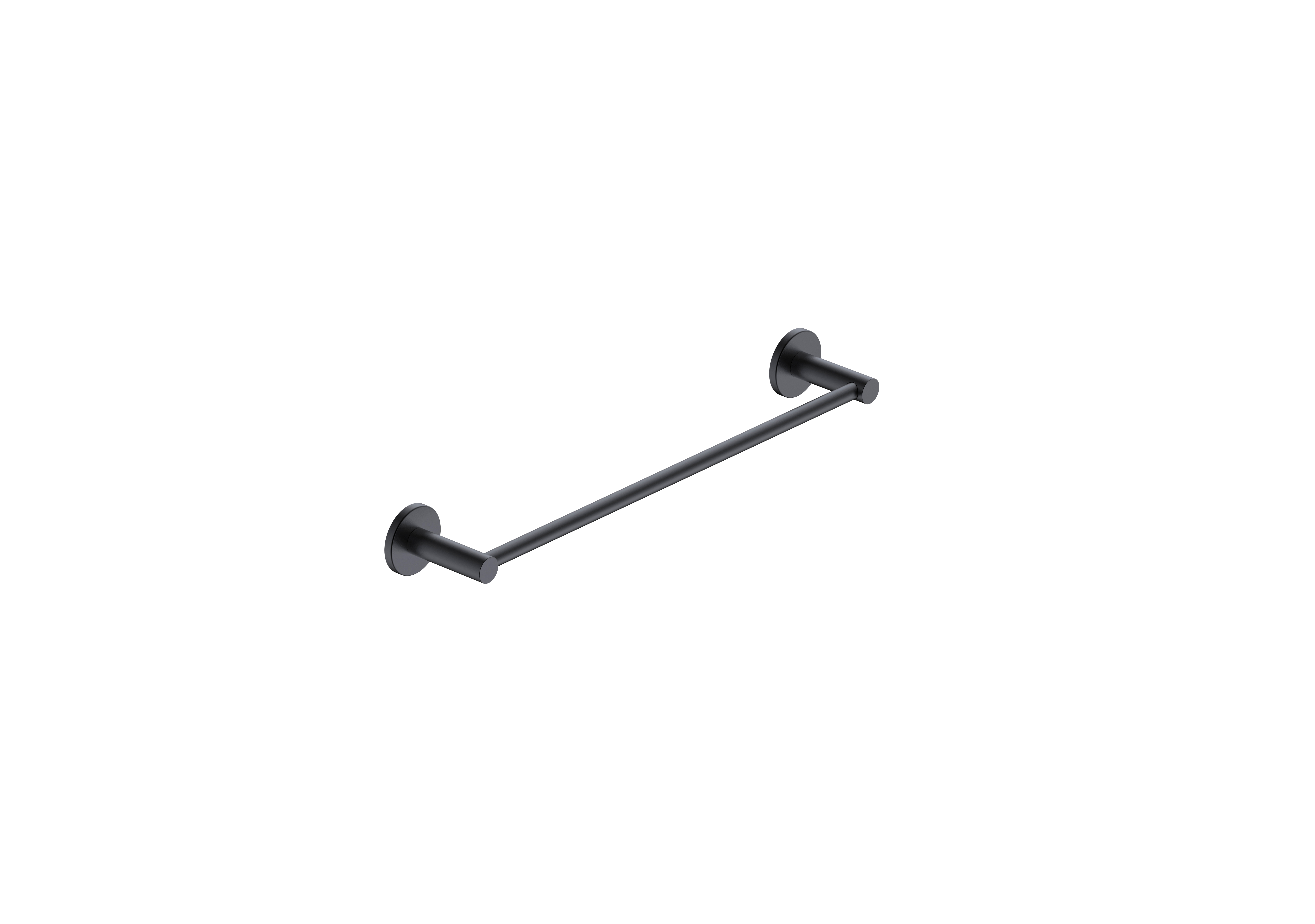 TOALLERO CAPRI 50CM NEGRO MATE