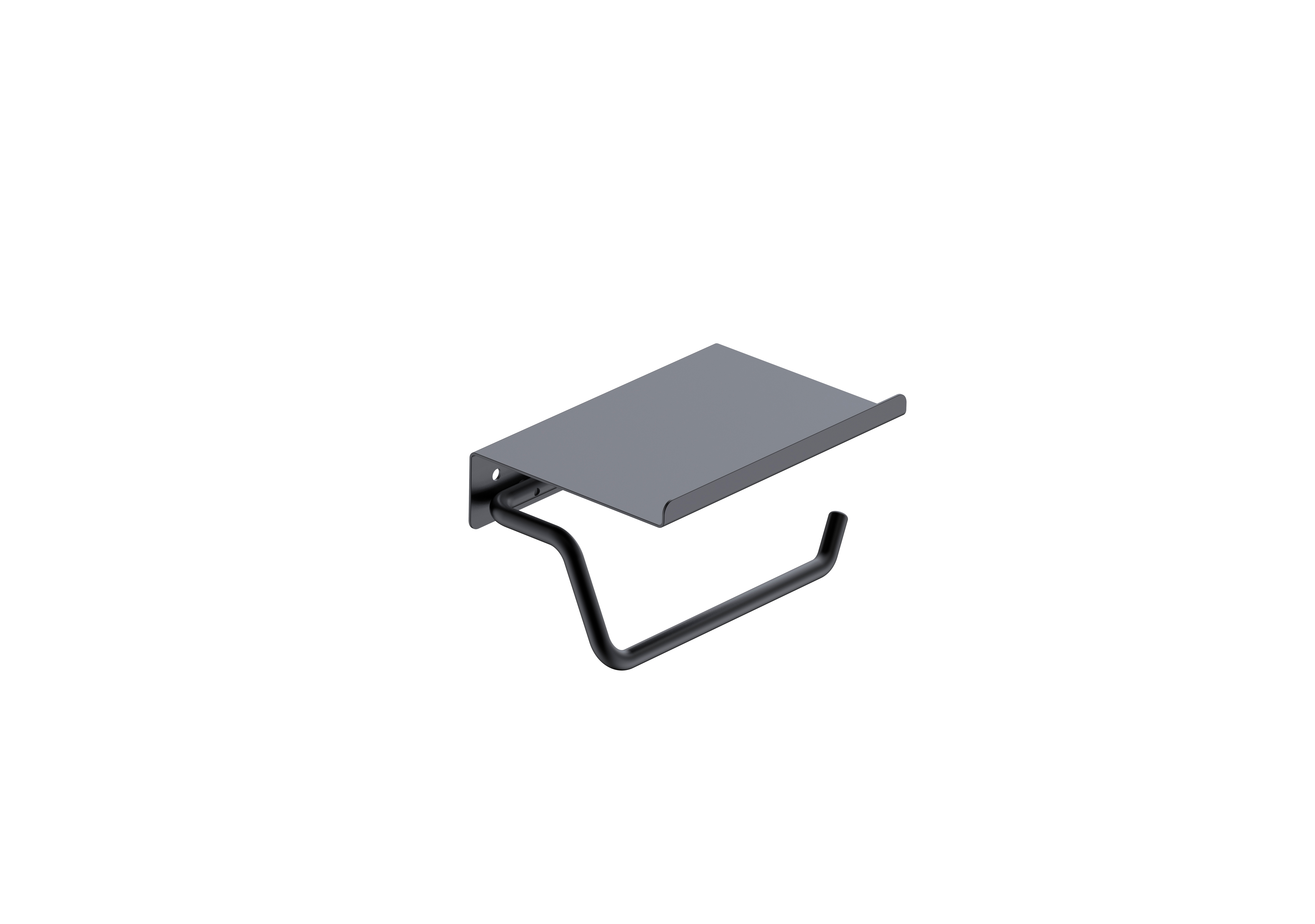 Distributeur de papier hygiénique avec étagère CAPRI chrome
