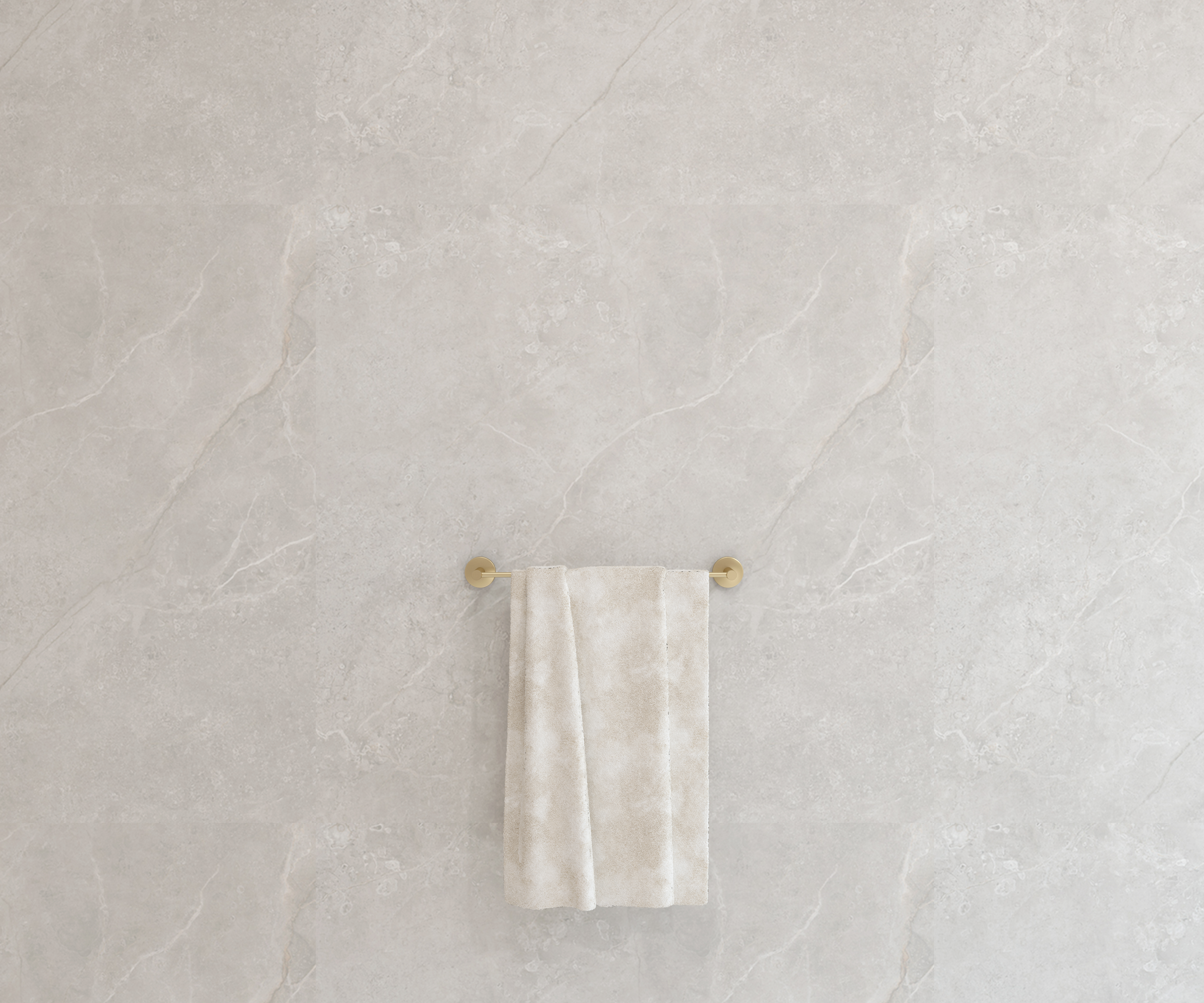 TOALLERO CAPRI 40CM ORO CEPILLADO