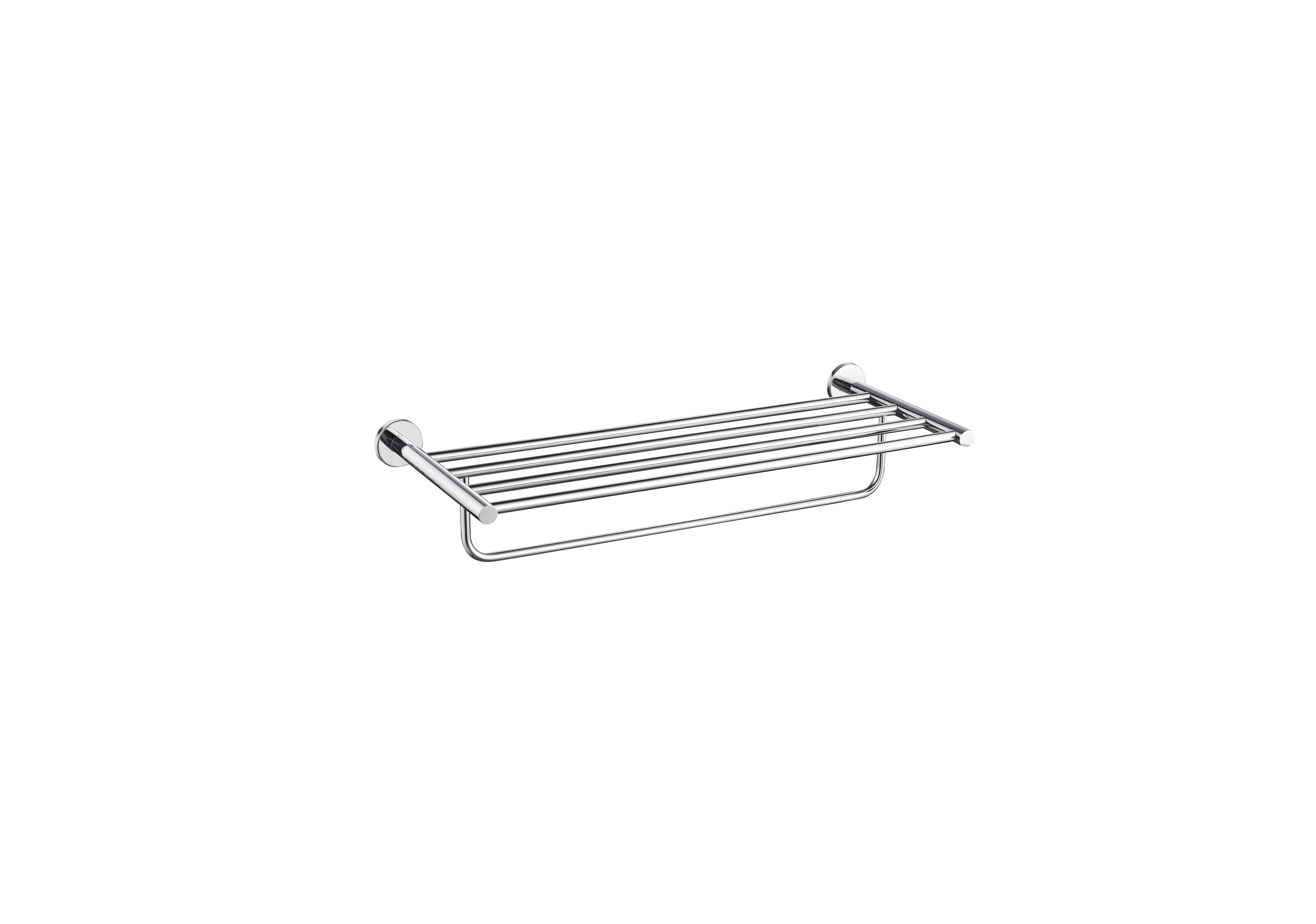 Porte-serviettes CAPRI 50 CM or brossé